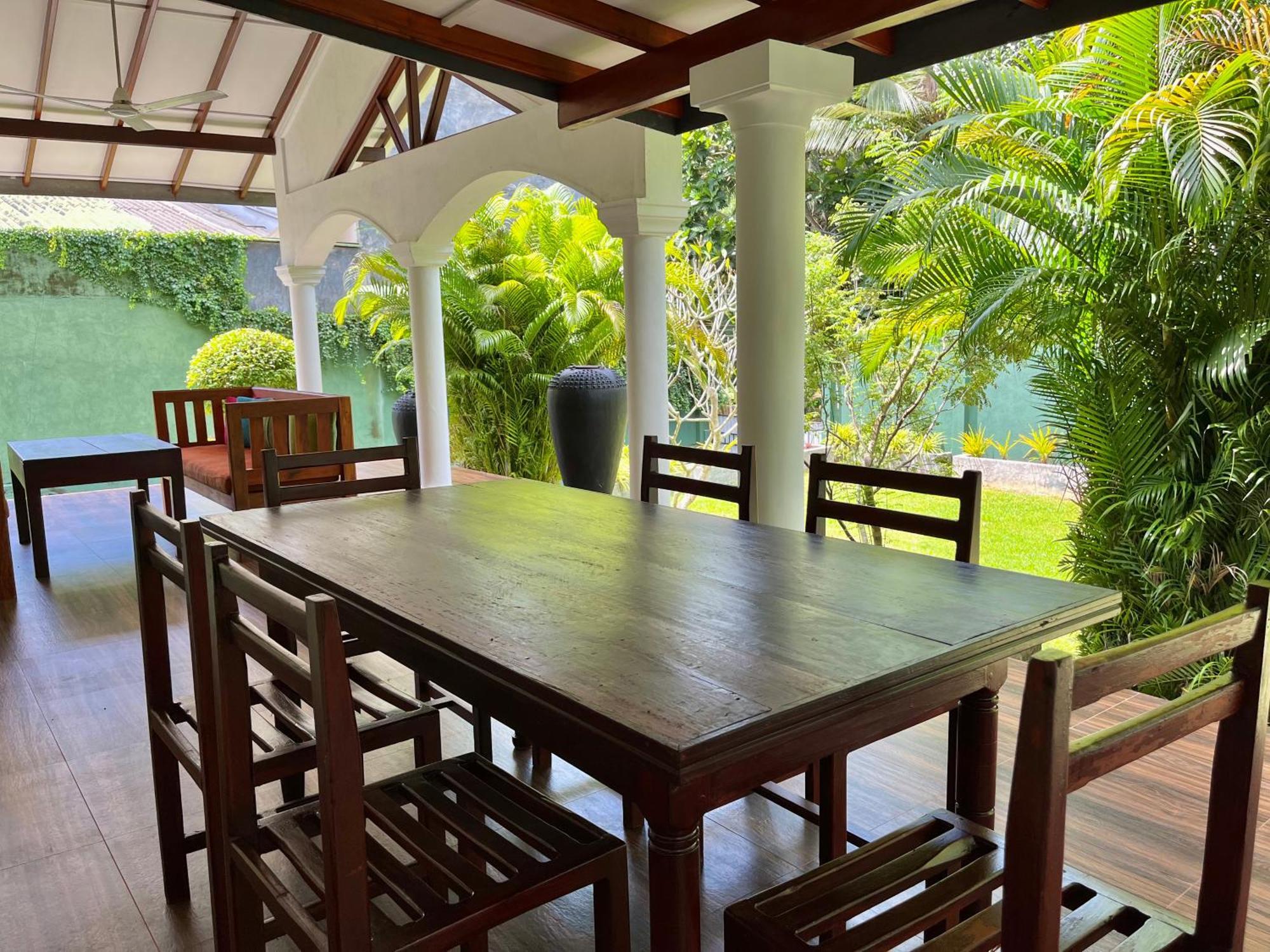 Garden Haven Hikkaduwa Villa Buitenkant foto